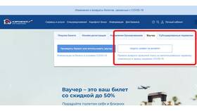 Как купить билет Аэрофлота через интернет в Аквафор