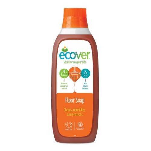 Средство для мытья пола Ecover с льняным маслом 1000 мл в Аквафор