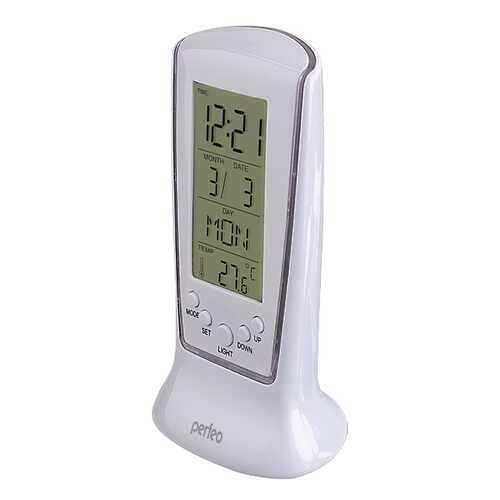 Perfeo Часы-будильник Pillar, (PF-S2065) время, температура, дата в Аквафор