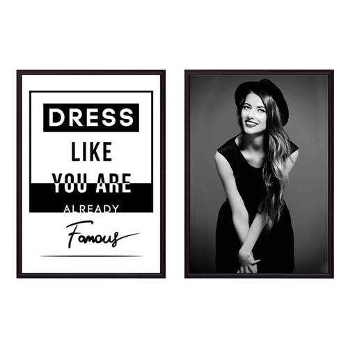 Набор постеров Коллаж Fashion №37 70х110 см в Аквафор