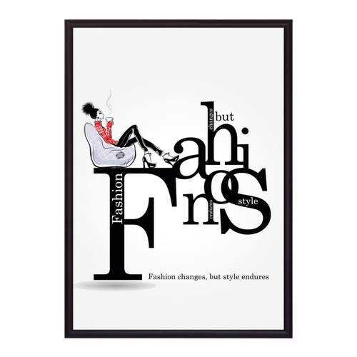 Постер в рамке Fashion 40х60 см в Аквафор