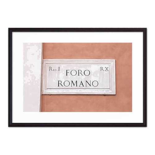 Постер в рамке Foro Romano 50х70 см в Аквафор
