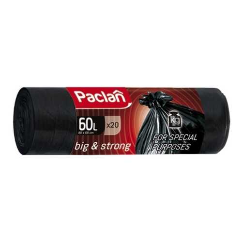 Мешки для мусора Paclan Big & Strong 60л 20шт в Аквафор