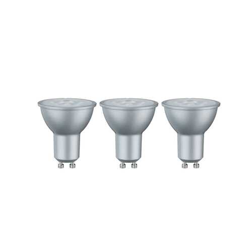 Лампа светодиодная LED 3шт на блистере, 6,5W GU10 230V 2700 28430 в Аквафор