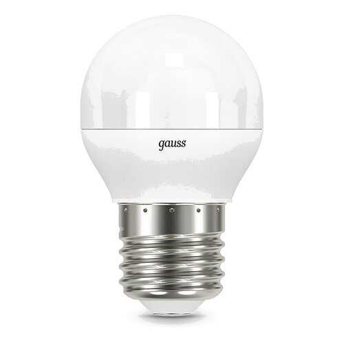 Лампочка Gauss LED Globe 6.5 Вт Светодиодная в Аквафор