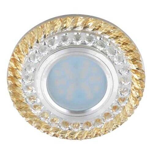 Встраиваемый светильник Fametto Luciole DLS-L132 GU5.3 Chrome/Gold в Аквафор