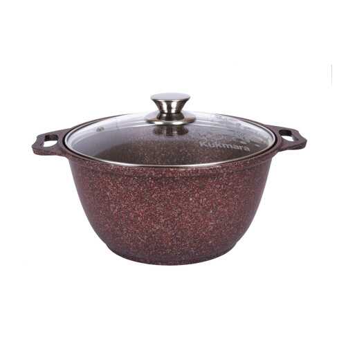 Кастрюля антипригарная литая 3,0л Granit ultra red в Аквафор