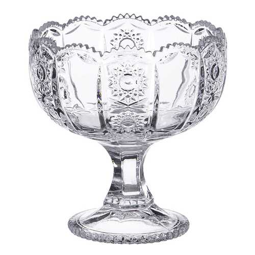 Конфетница на ножке Кристал Lefard 195-121 Прозрачный в Аквафор