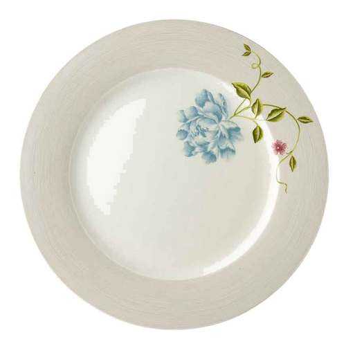 Тарелка Laura Ashley Heritage 26см Cobblestone Pinstripe в Аквафор
