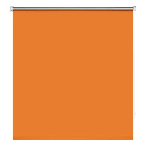 Рулонная штора Decofest Миниролл Блэкаут Плайн Оранжевый 120x160 160x120 см в Аквафор